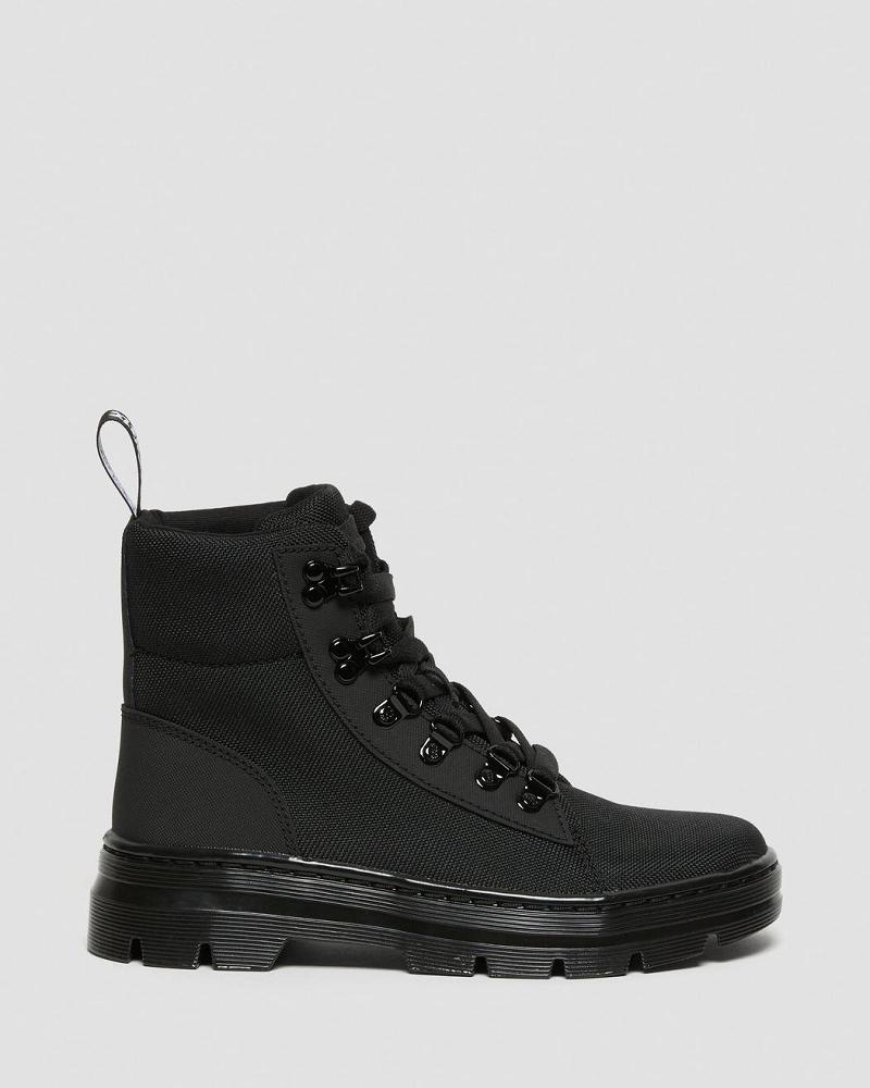 Botas Casuales Dr Martens Combs Poly Mujer Negros | MX 685RVD